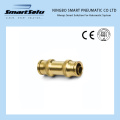 Copper Quick NPT Pipe Coupler Pneumatic Brass Union DOT Push-in Fittings